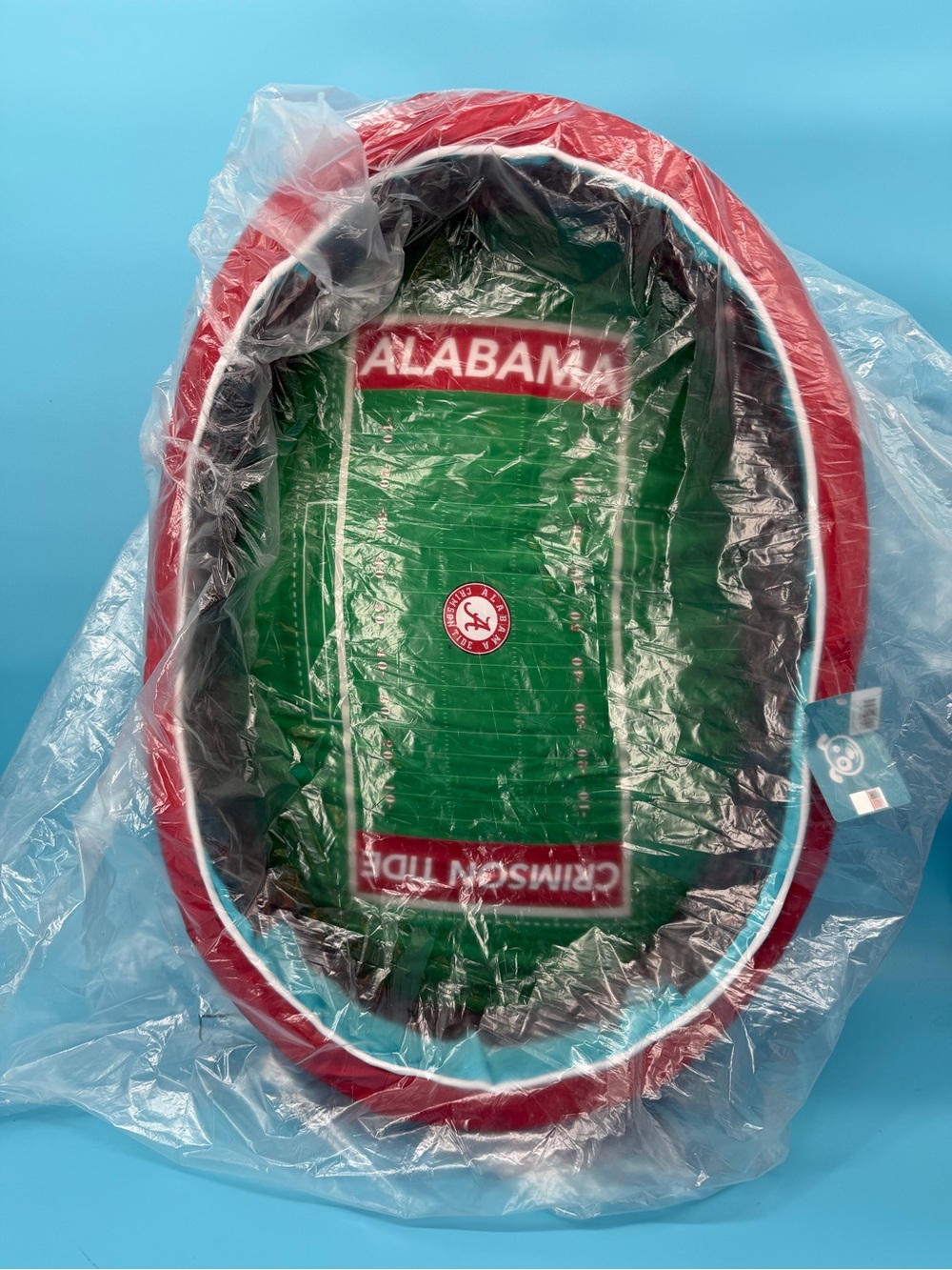 NWT StadiumSpot Officially Licensed NCAA Alabama Premium Oval Dog Bed - Picture 2 of 5
